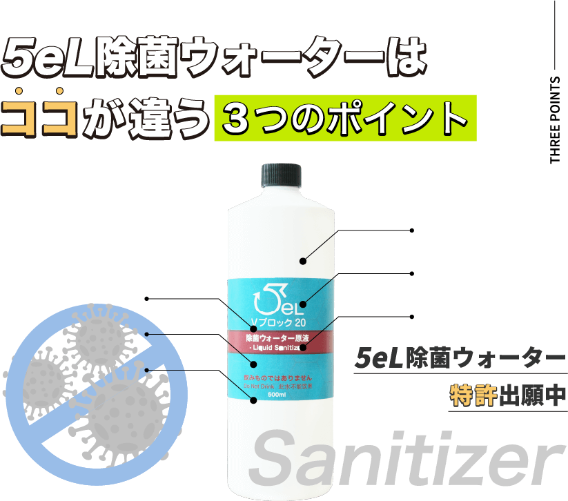 5eL除菌ウォーター